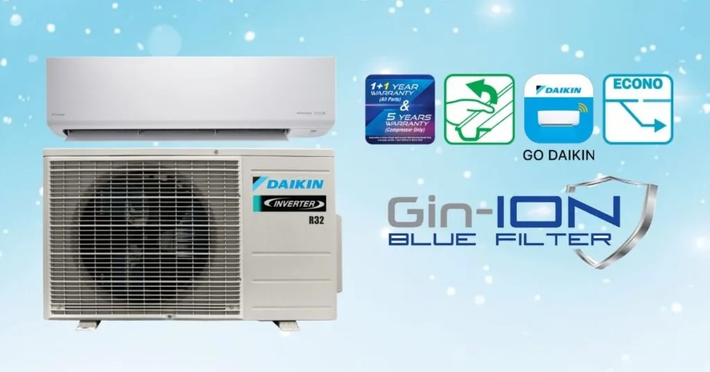 Jenama aircond terbaik daikin