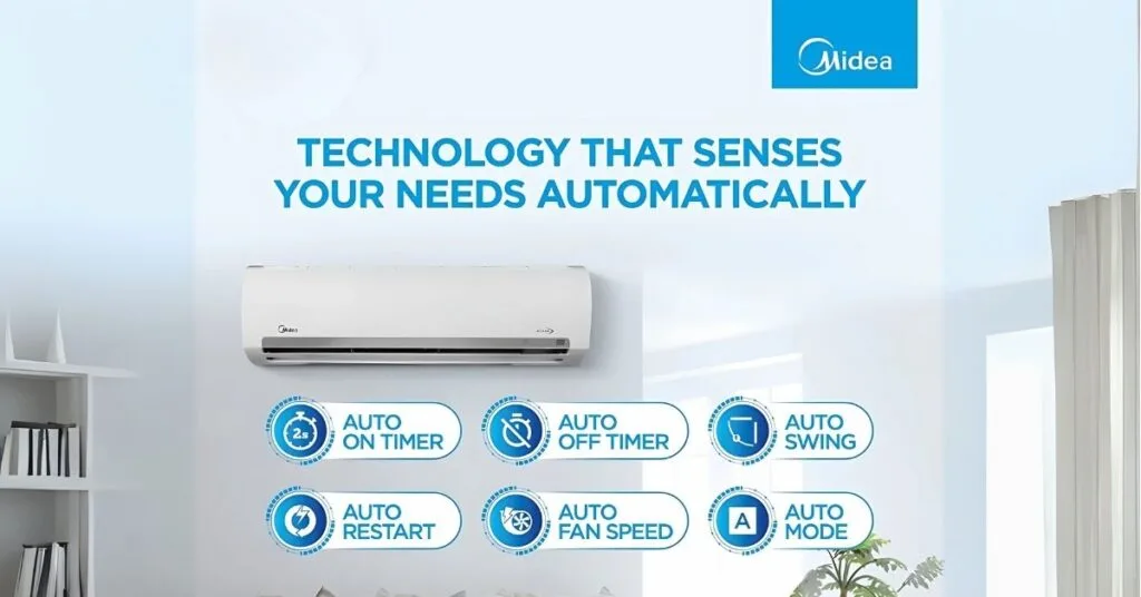 Jenama aircond terbaik midea